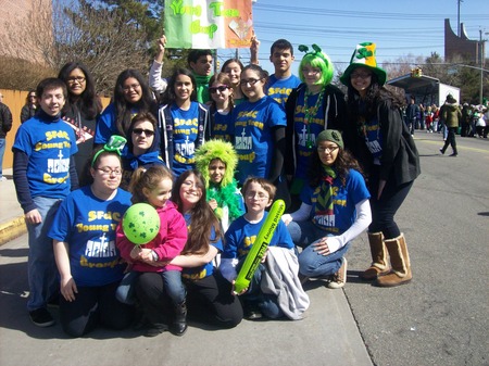 Marching In The St. Patty's Day Parade T-Shirt Photo
