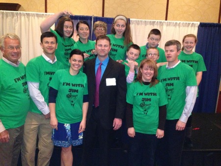 I'm With Jim T-Shirt Photo