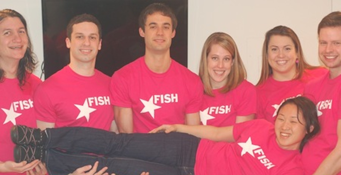 Picture of Pretty In Pink Fish Coaching Staff Custom T-Shirt Design Pretty In Pink Fish Coaching Staff T-Shirt Photo