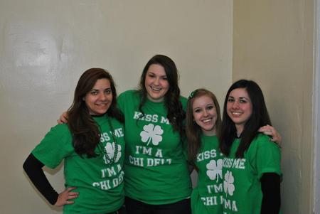 Kiss Us, We're Chi Delts! T-Shirt Photo