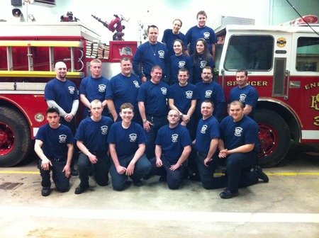 Mass Fire District 7 North Group Recruits T-Shirt Photo