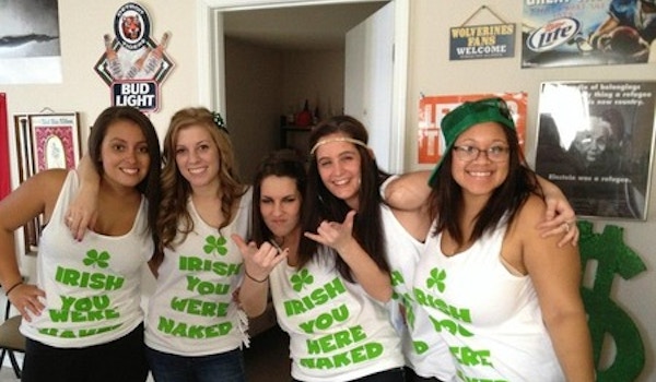 Picture of St Pattys Day Fun! Custom T-Shirt Design St Pattys Day Fun! T-Shirt Photo