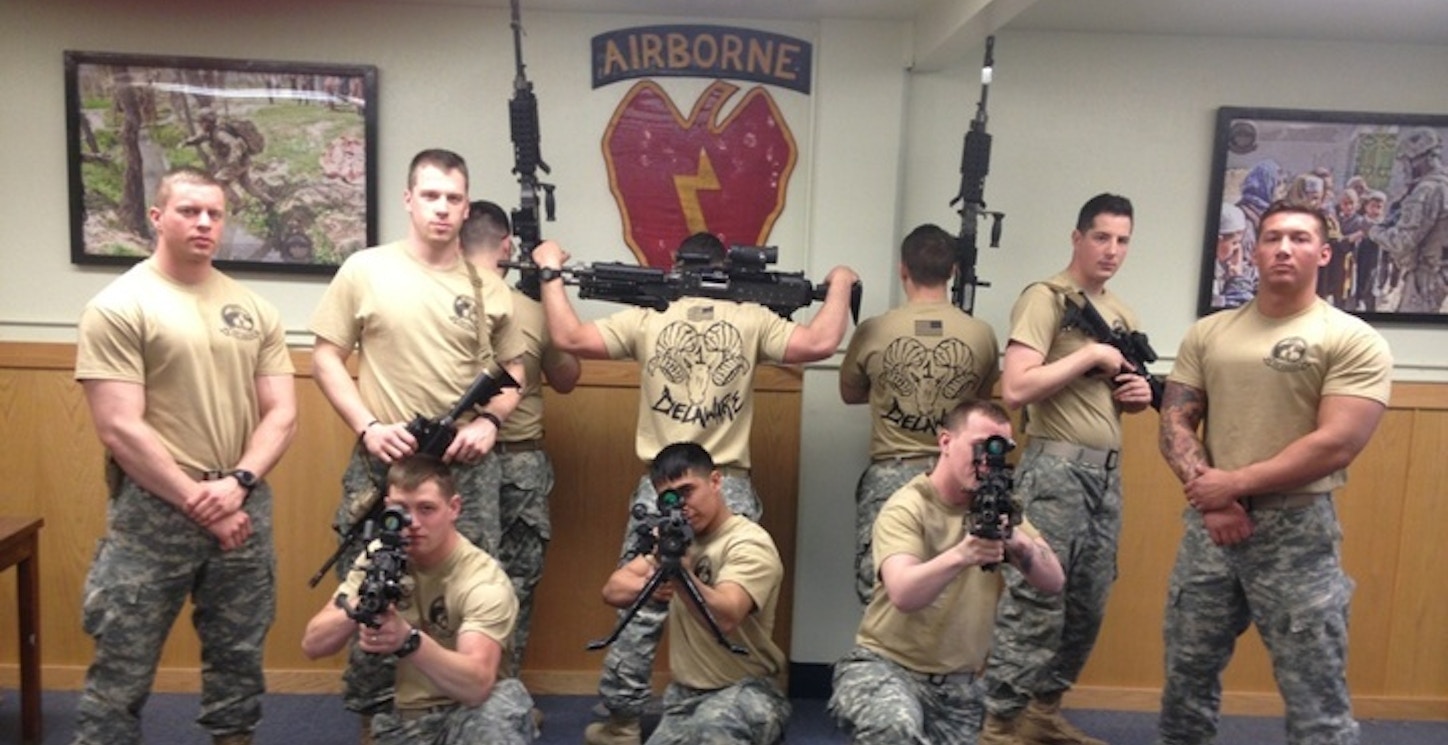 Picture of 1st Plt D Co. 1 501st In Bn (Abn) 4 25 Custom T-Shirt Design 1st Plt D Co. 1 501st In Bn (Abn) 4 25 T-Shirt Photo