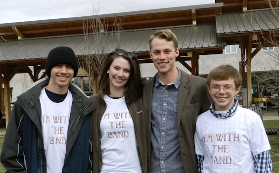 "I'm With The Band" T-Shirt Photo