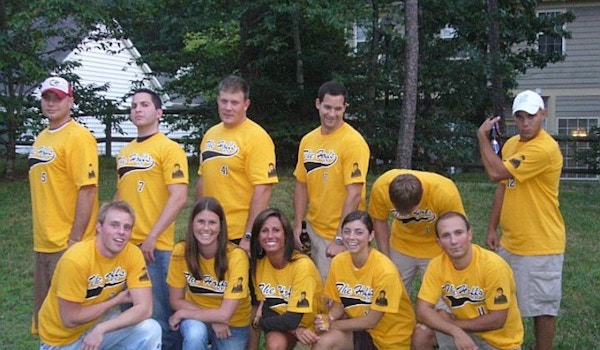 The Hoffs Coed Softball Team T-Shirt Photo