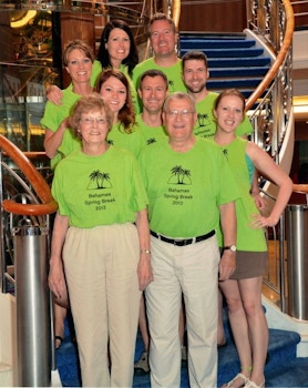 Family Bahamas Cruise T-Shirt Photo
