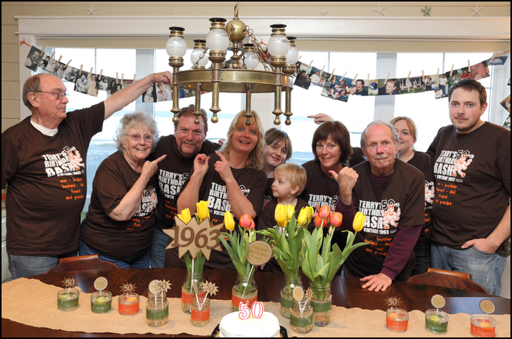 Terry's 50th Birthday Bash T-Shirt Photo