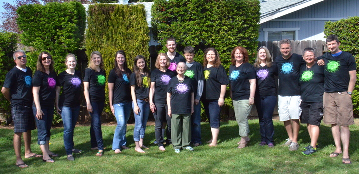 Jammin' Jo's Family Sportin' Her New T Shirt. T-Shirt Photo