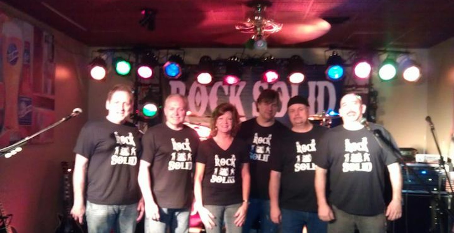 The Rock Solid Band  T-Shirt Photo