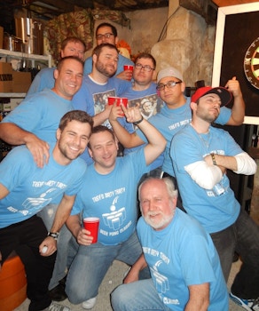 Trey's Dirty Thirty Beer Pong Classic T-Shirt Photo