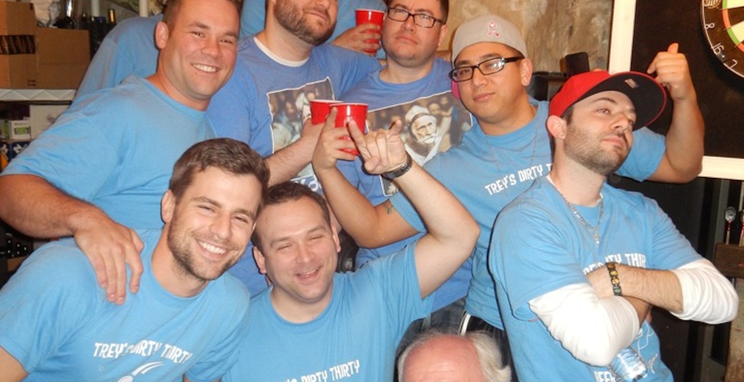 Trey's Dirty Thirty Beer Pong Classic T-Shirt Photo