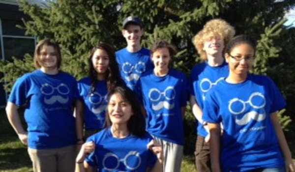 Picture of Menacing Mustache Marauders Custom T-Shirt Design Menacing Mustache Marauders T-Shirt Photo