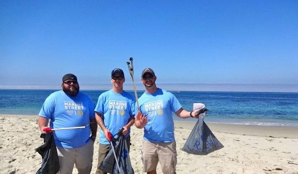 Rotary Beach Cleanup T-Shirt Photo