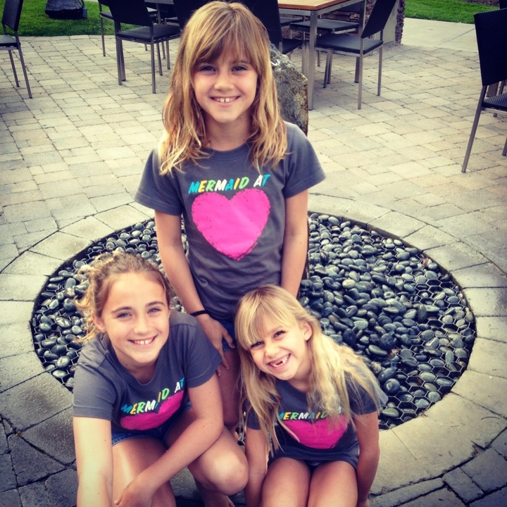 Mermaids At Heart T-Shirt Photo