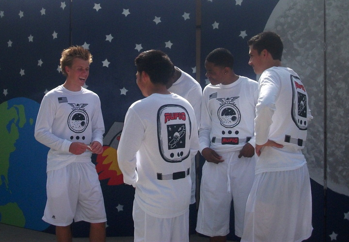 Hip Hop Astronauts T-Shirt Photo