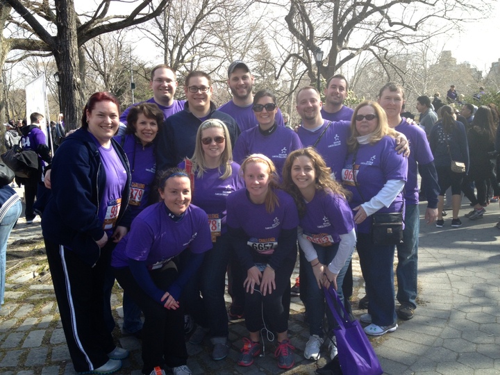 Colon Cancer Challenge Team Photo 2013 T-Shirt Photo