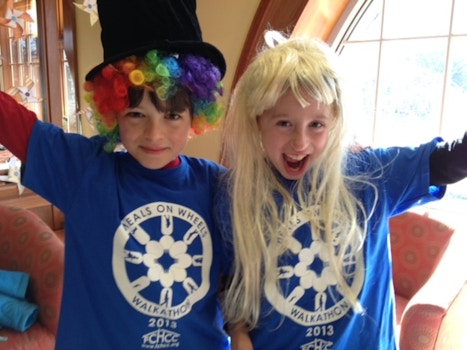 Excitement Abounds For The Meals On Wheels Walkathon T-Shirt Photo