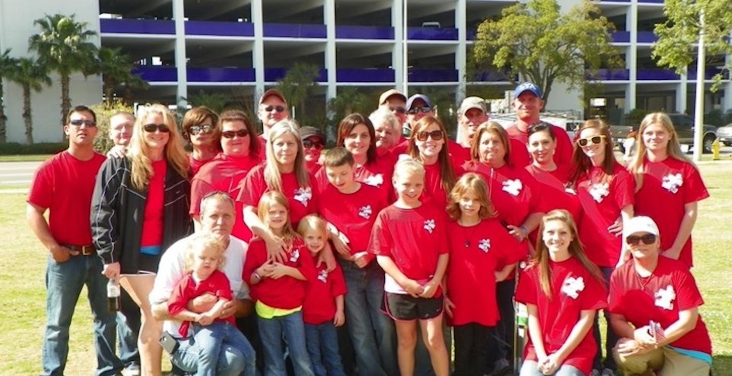 Team "Chillin' With Dylan" At The Autism Walk T-Shirt Photo