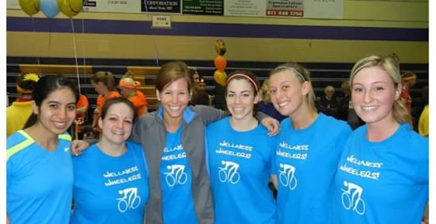 Picture of Wellness Wheelers Are Winners! Custom T-Shirt Design Wellness Wheelers Are Winners! T-Shirt Photo