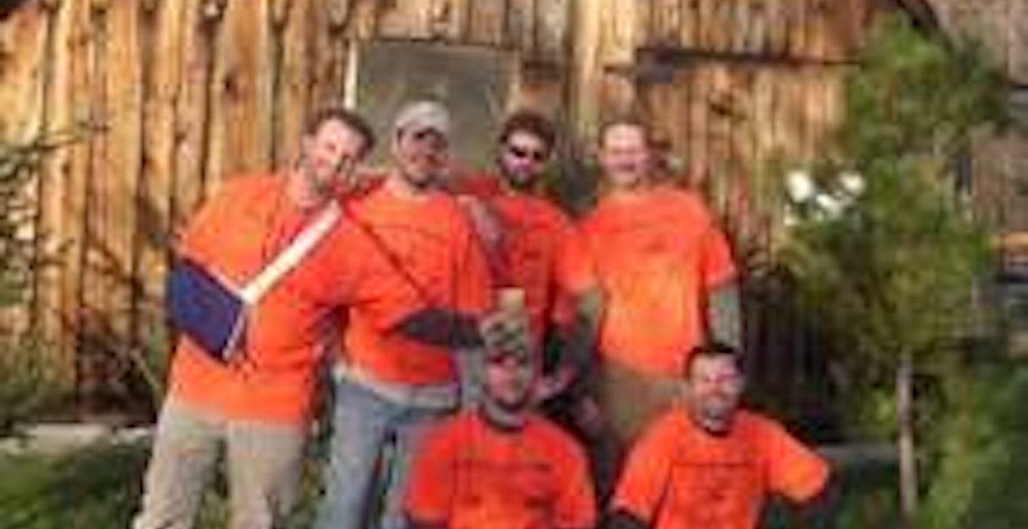 Hunting Cabin "Mount Gameless" Another Year Of Good Times T-Shirt Photo