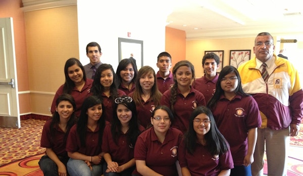 Proud Interact Students At Rotary All Club Luncheon T-Shirt Photo