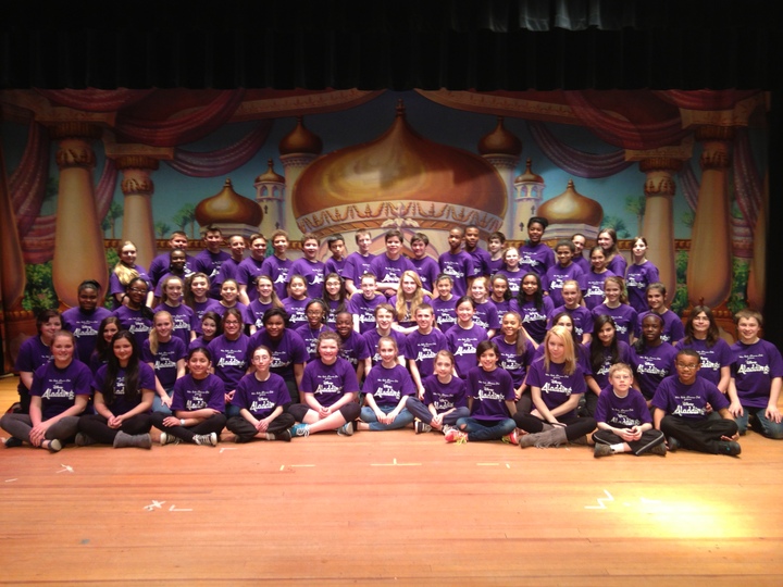 Wrms Aladdin Jr. Cast And Crew T-Shirt Photo