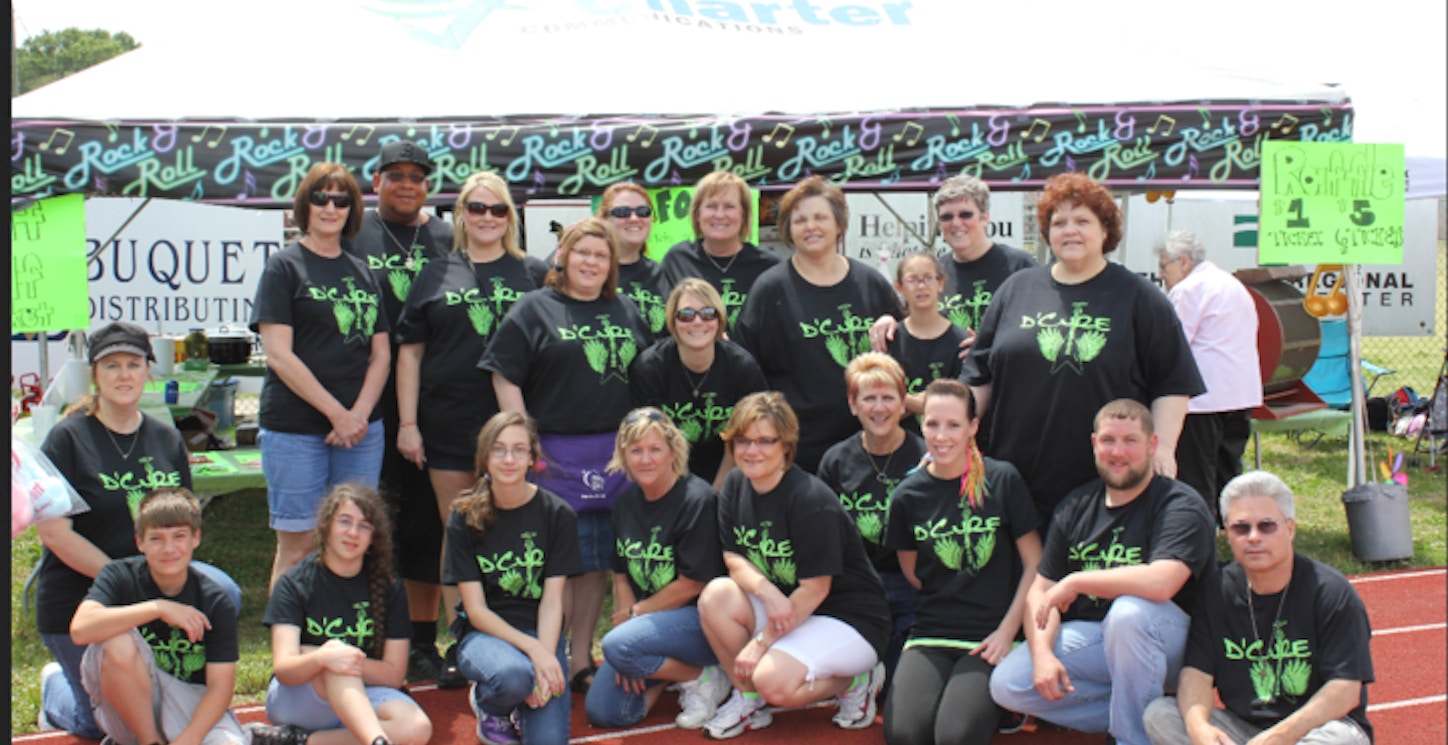 D' Cure   Relay For Life Is "Rockin For A Cure" T-Shirt Photo