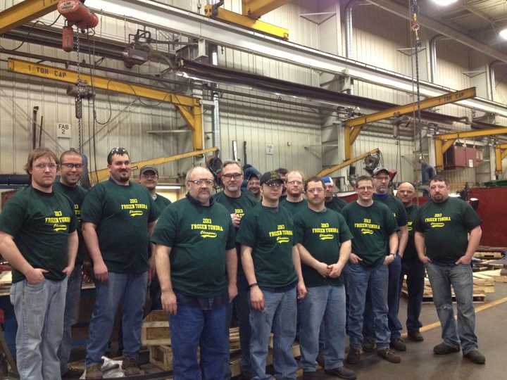 Frozen Tundra Champions T-Shirt Photo