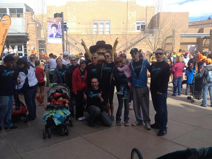 The Sweets Team   Laramie Wyoming Walk Ms  T-Shirt Photo