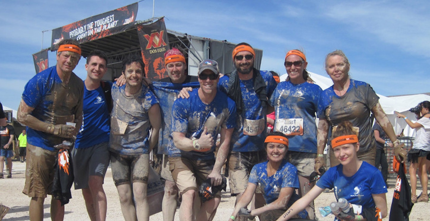 Muddy Mudskippers Finish Tough Mudder Vegas T-Shirt Photo