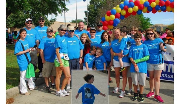 Picture of Active For Autism 2013 Team Trey Custom T-Shirt Design Active For Autism 2013 Team Trey T-Shirt Photo