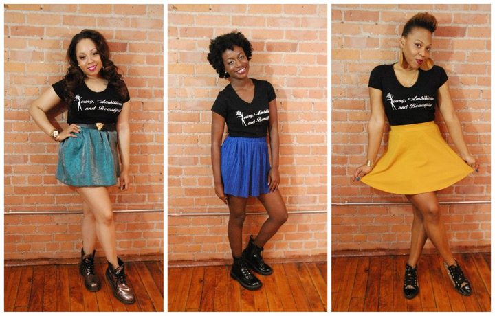 Young, Ambitious And Beautiful  T-Shirt Photo