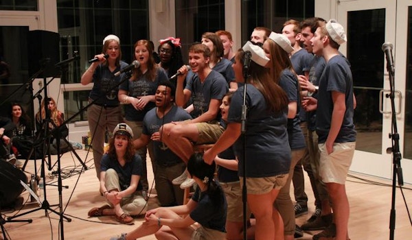 Loyolacappella Loved Our Custom Ink T Shirts At Our 2013 Lake Show T-Shirt Photo