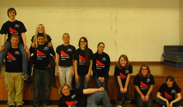 Our Right Triangle Theater Triangle T-Shirt Photo
