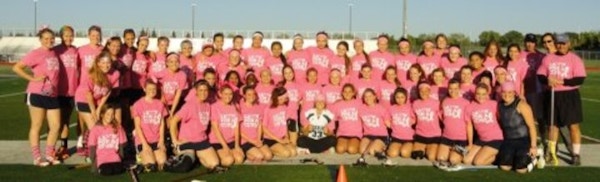 Granite Bay & Oak Ridge High School:  Pink Play Day T-Shirt Photo