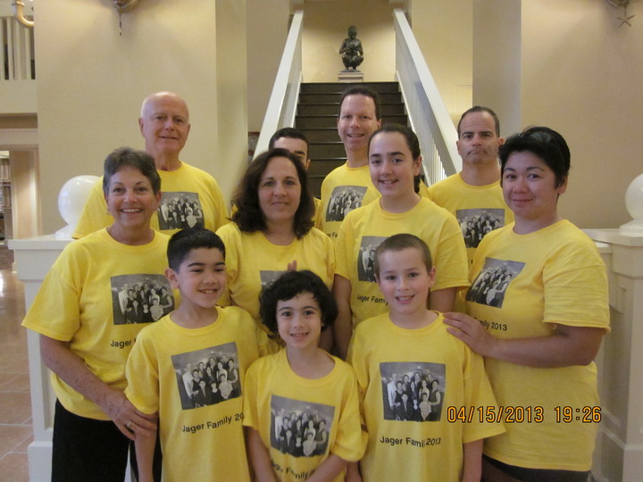 Jager Clan At Cape May Buffet, Disneyworld T-Shirt Photo