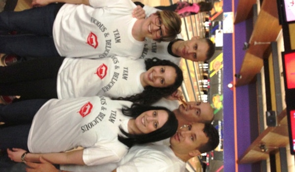 Team Vicious & Delicious Bowls For Charity! T-Shirt Photo