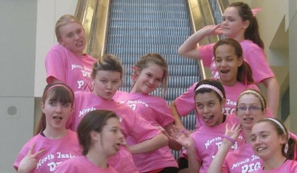 Dig Pink Volleyball Msp Convention Center T-Shirt Photo