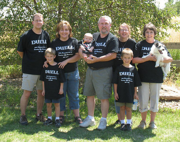 20th Anniversary Duell Family Reunion T-Shirt Photo