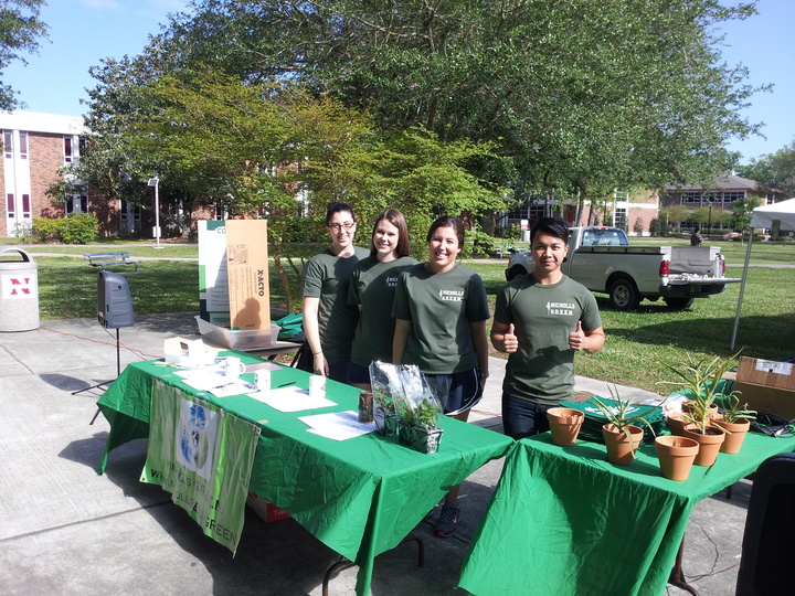 Earth Day At Nicholls State University T-Shirt Photo