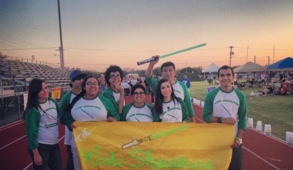 Picture of Relay For Life's Luke Skywalkers! Custom T-Shirt Design Relay For Life's Luke Skywalkers! T-Shirt Photo