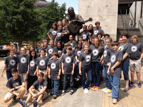 "Playing" With Willie In Austin T-Shirt Photo