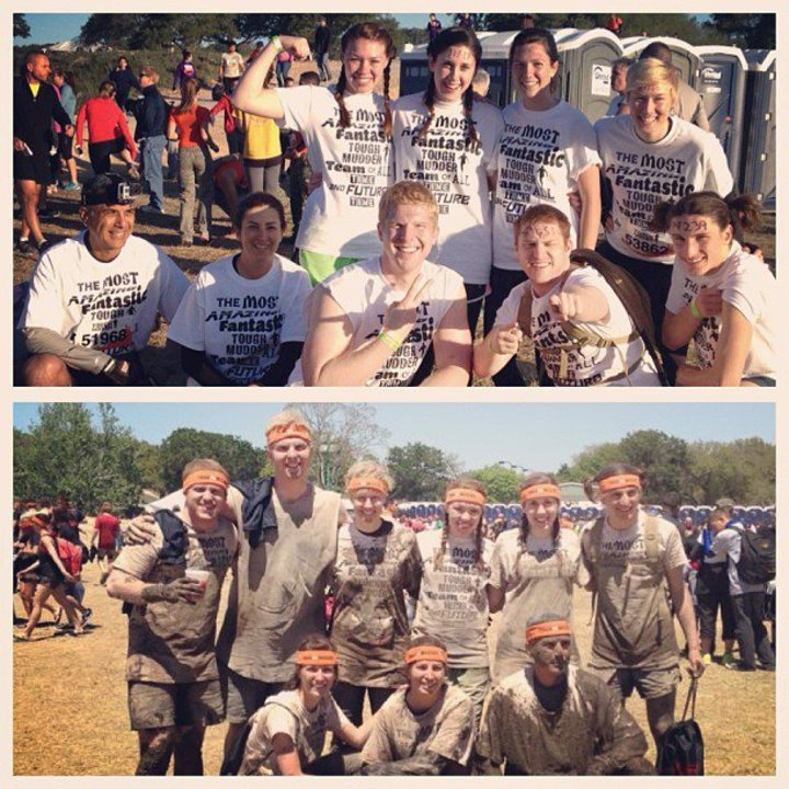Tough Mudder Before/After T-Shirt Photo