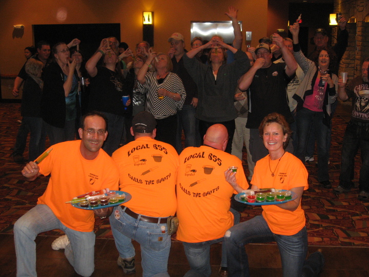 Local 655 Calls The Shots T-Shirt Photo