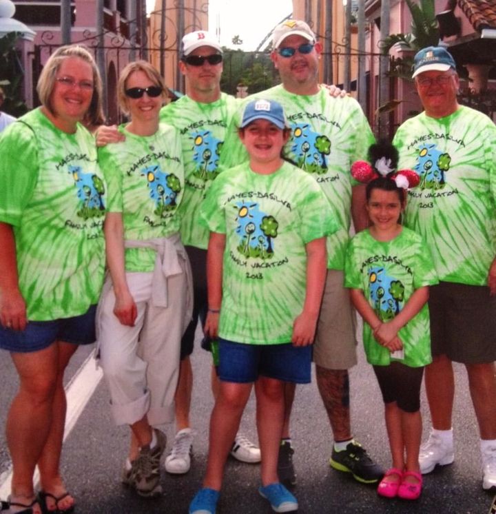 Hayes Da Silva Family Vacation T-Shirt Photo