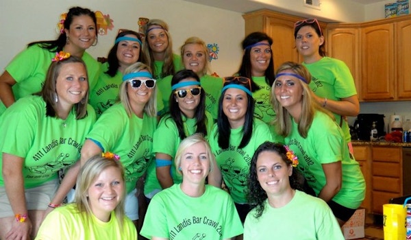 Picture of 4111 Landis Bar Crawl Custom T-Shirt Design 4111 Landis Bar Crawl T-Shirt Photo