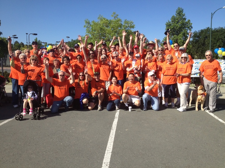 "Buster's Buddies" Great Strides Walk Team 2013 T-Shirt Photo