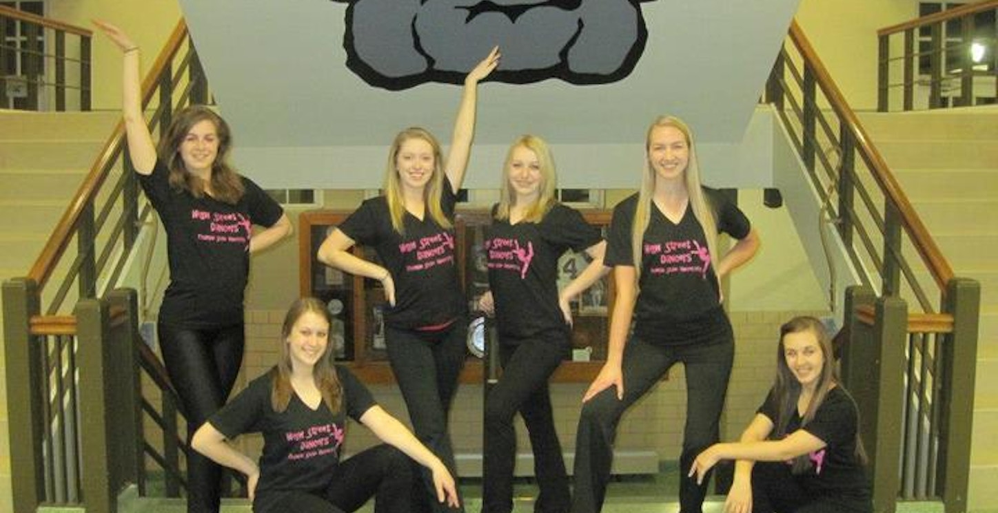 Picture of Tsu High Street Dancers Custom T-Shirt Design Tsu High Street Dancers T-Shirt Photo