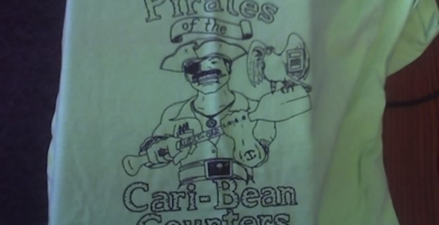 Pirates Of The Cari Bean Counters T-Shirt Photo