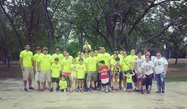 Picture of Walk For Autism "Team Oscar 2013" Custom T-Shirt Design Walk For Autism "Team Oscar 2013" T-Shirt Photo